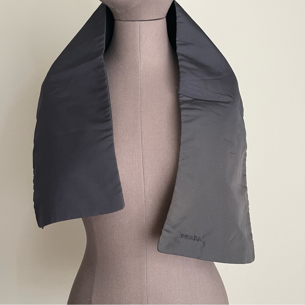 Prada navy scarf
